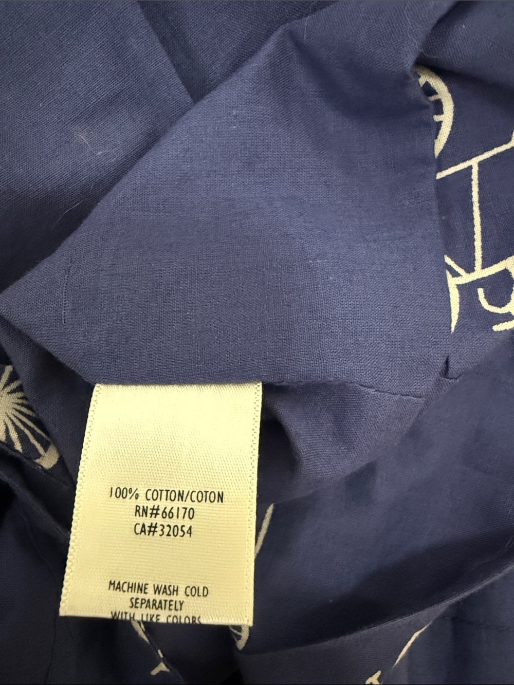 Anthropologie porridge Navy Bicycle-Print Button Dress, fully lined 💯 cotton S6 - Picture 4 of 5